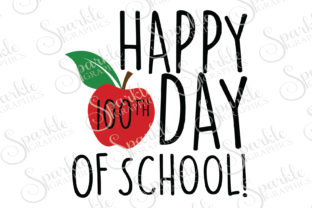 100 Days of School Cut File: Graphics for Crafts