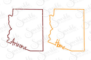 Arizona Cut File: Graphics for Crafts & Web