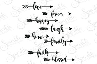 Arrow Words Cut File: Elevating Crafts and Graphics