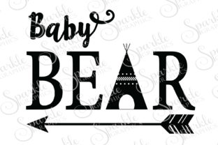 Baby Bear TeePee: Cute Graphics for Crafts