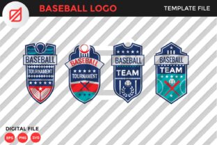 Baseball Logo Template V3: Pro Graphics & Logos