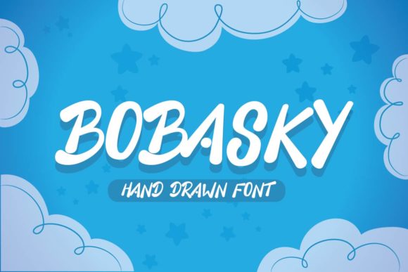 Bobasky: Fun Display Fonts for Bold Blog Graphics
