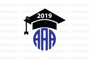 Graduation Monogram 2019 Graphics for Crafts