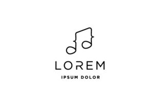 Music Code Logo: Modern Graphics for Logos