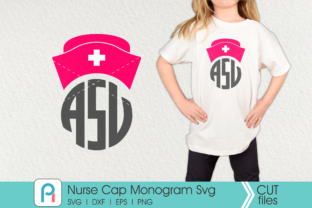 Nurse Cap Graphics for Crafts and Web Design