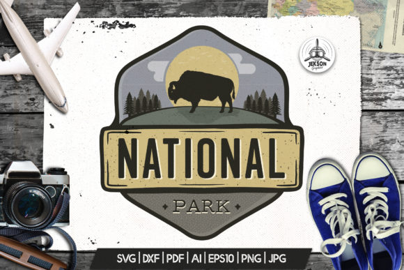 Park Logo Vintage Adventure Badge Camp Review
