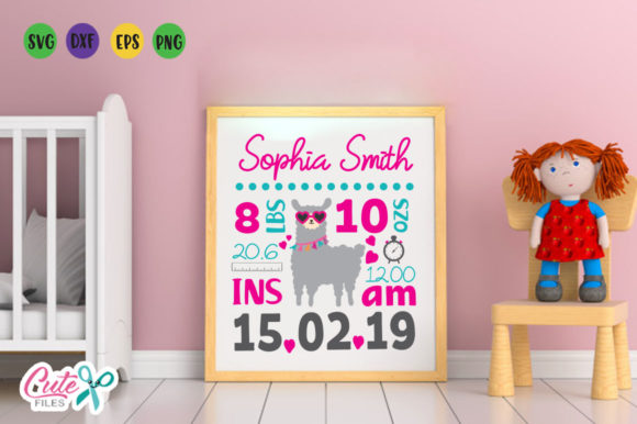 Review: Baby Birth Announcement Template for Embroidery