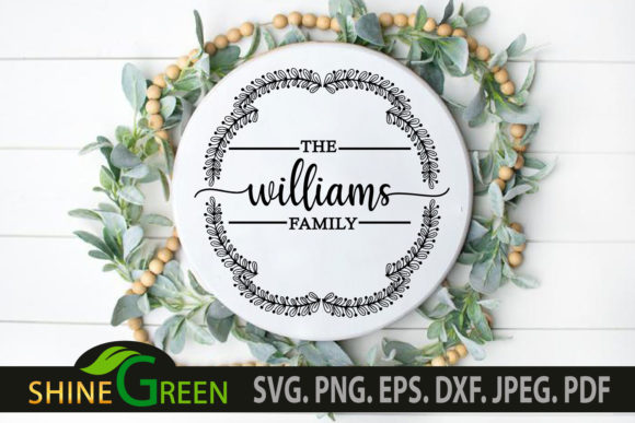 Review: Family Monogram Frame for Farmhouse Style