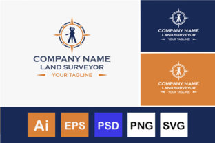 Survey Land Logo Design: Premium Graphics & Logos